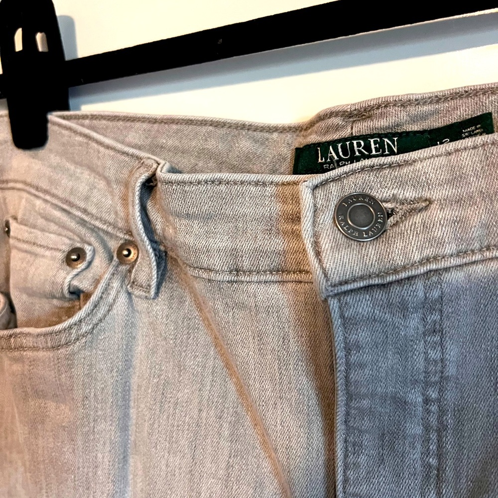 Ralph Lauren grey jeans size 12